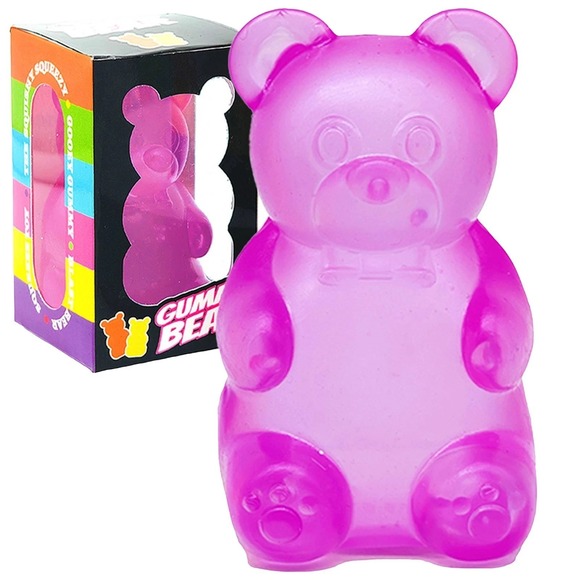 Schylling Other - NeeDoh Gummy Bear PURPLE Fidget Stress Toy Squishy Nee Doh FAST SHIP Authentic
